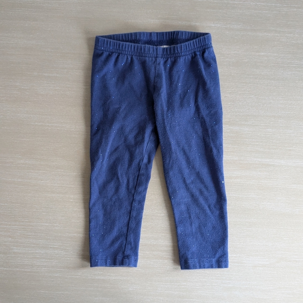 Jumping Beans Sparkling Blue Legging Capri - 2T